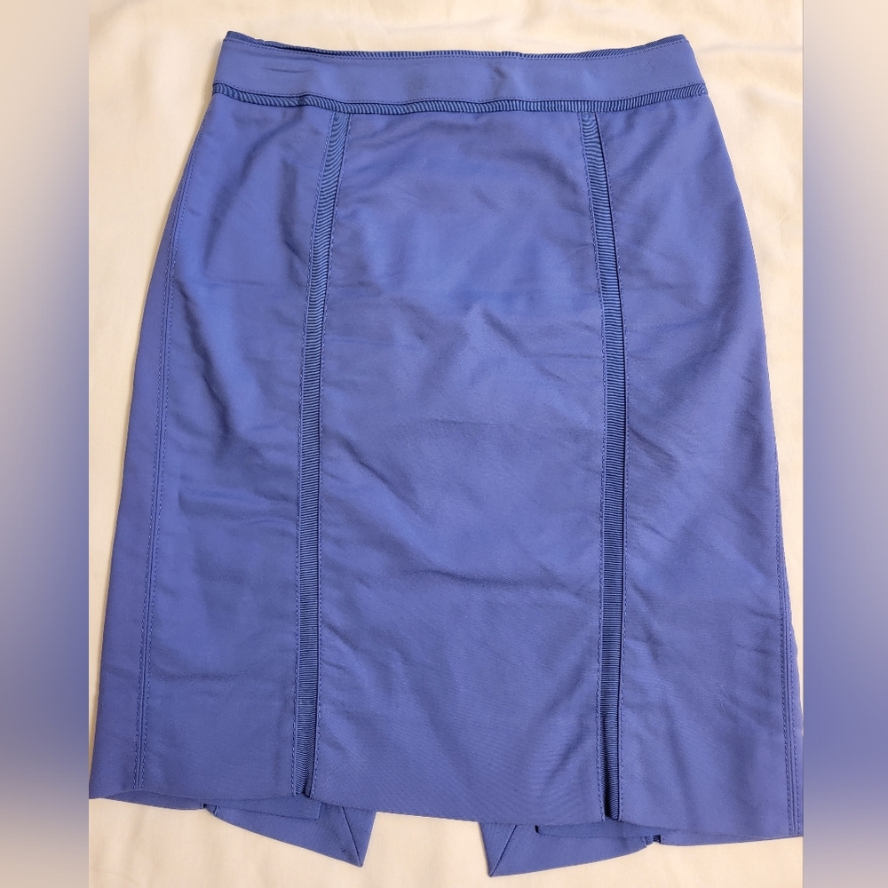White House Black Market Periwinkle Pencil Skirt Size 2